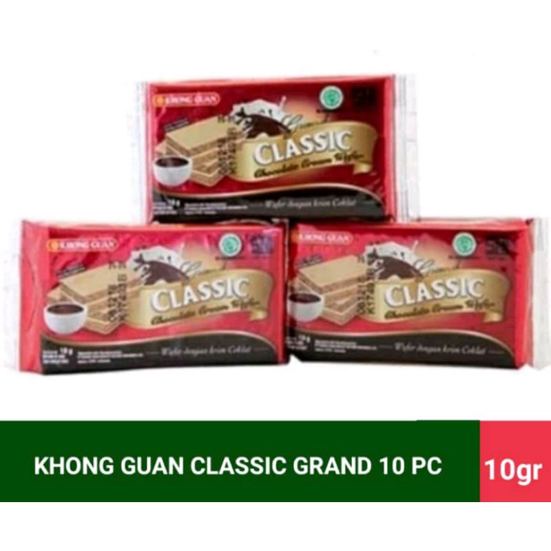 Jual Khong Guan Classic Chocolate Wafer X Gr Shopee Indonesia