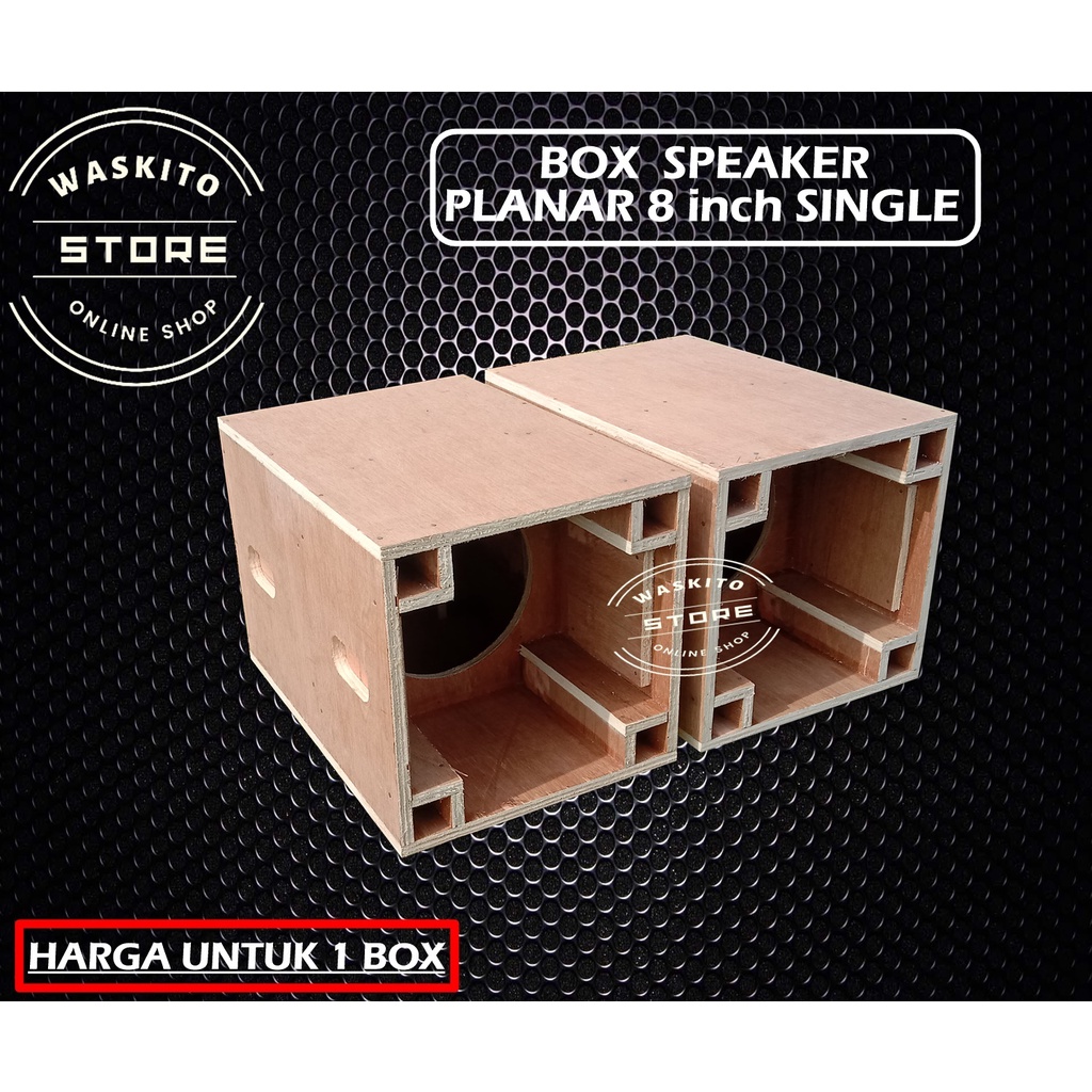 Jual Box Speaker Planar Inch Single Shopee Indonesia