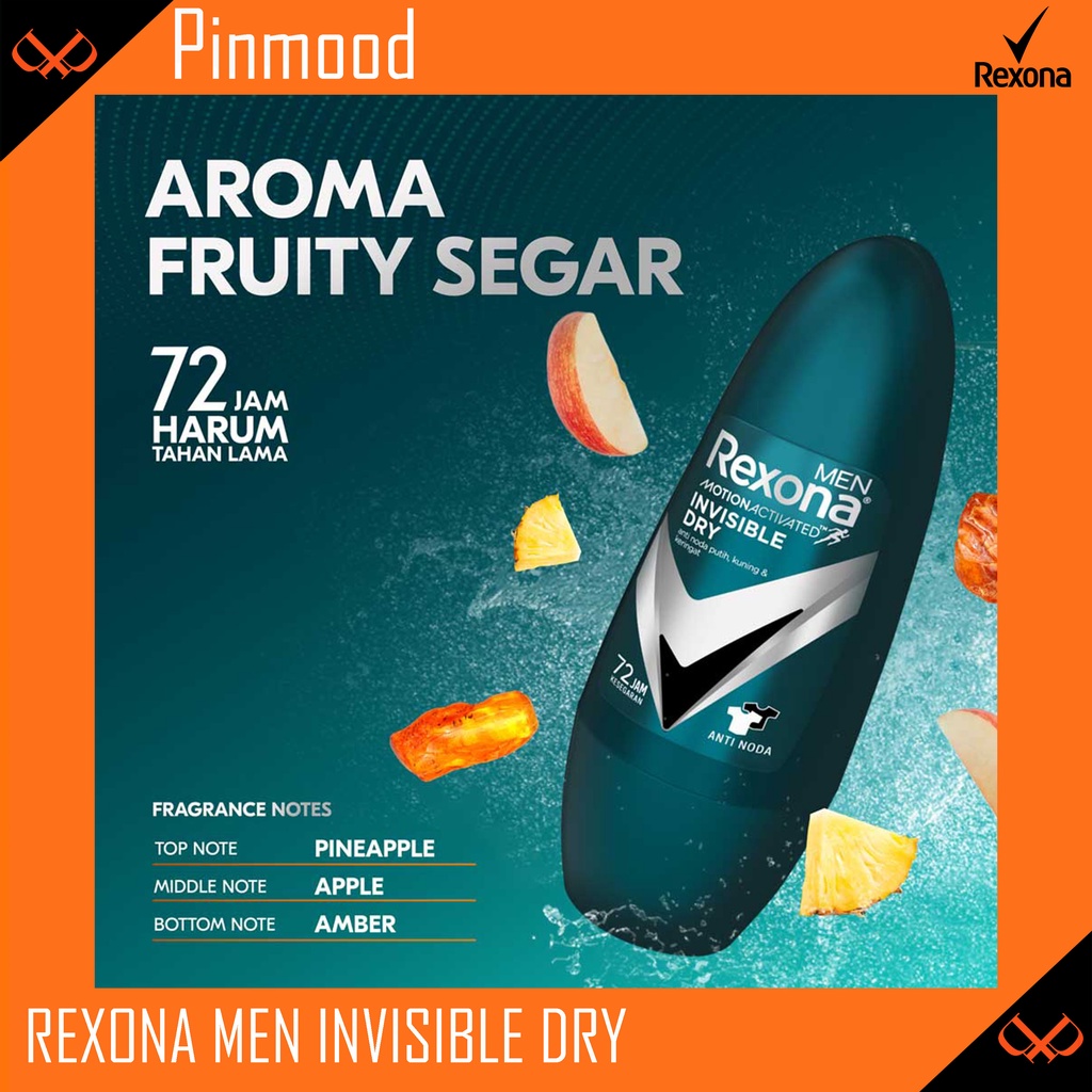 Jual REXONA MEN DEODORANT ROLL ON 45 ML DEODORAN ANTIPERSPIRANT