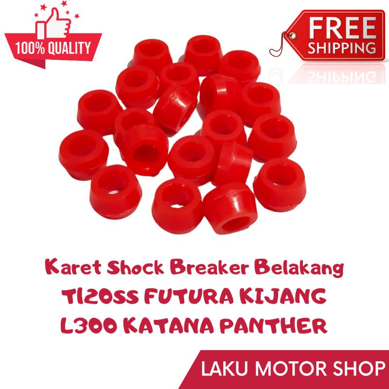 Jual Karet Shock Breaker Belakang T120SS FUTURA KIJANG L300 KATANA