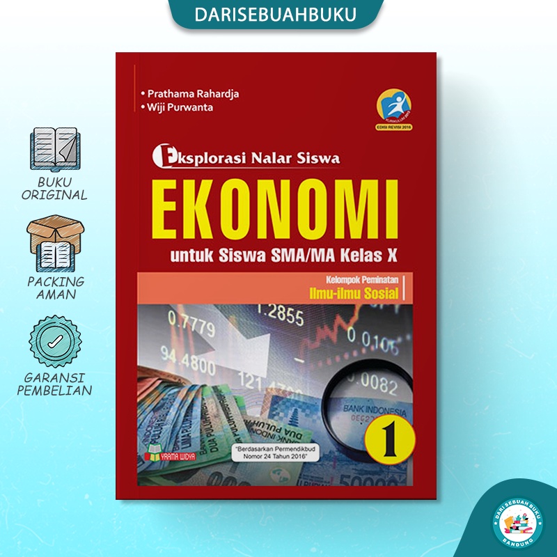 Jual Buku EKSPLORASI EKONOMI SMA MA X Peminatan K 13 Edisi Revisi