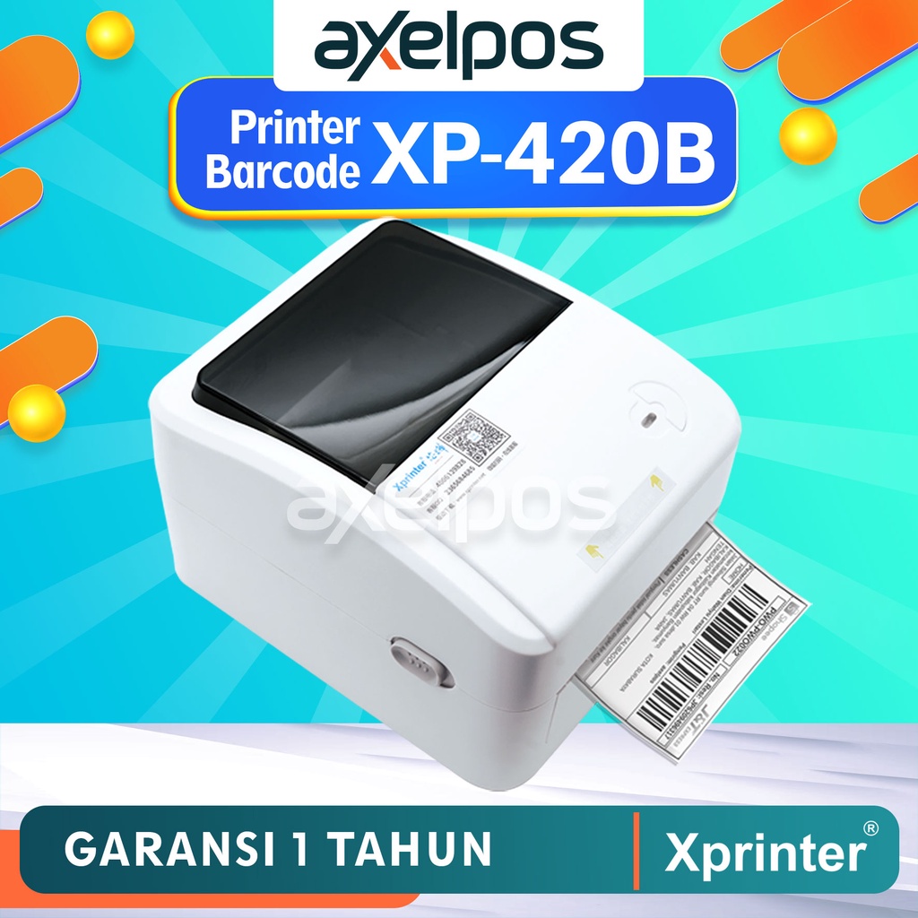 Jual PRINTER BARCODE THERMAL LABEL XP 420B 110MM A6 KONEKSI USB USB