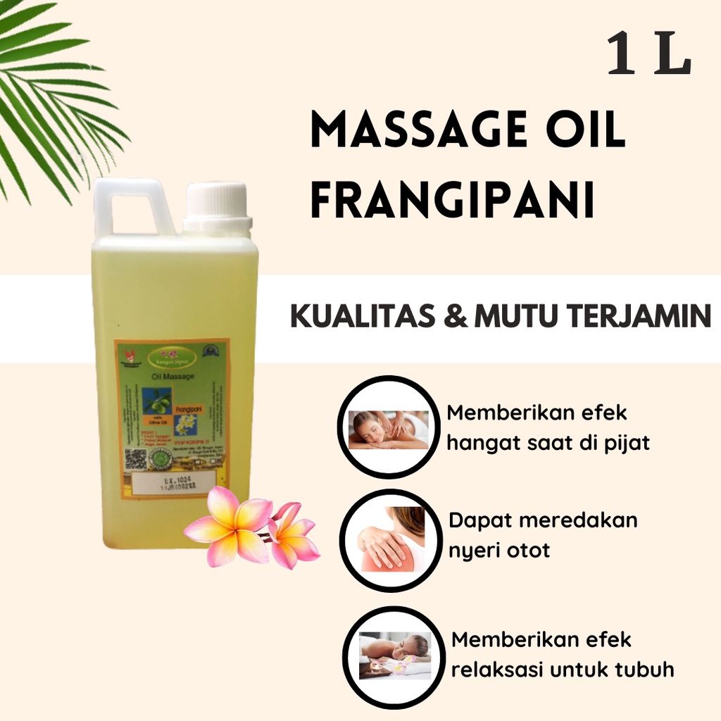 Jual Massage Oil Minyak SPA Bali Pijat Urut BPOM 1 L Shopee Indonesia