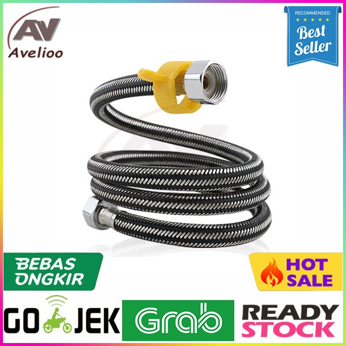 Jual Selang Shower Fleksibel Hose 304 Stainless Steel Shopee Indonesia