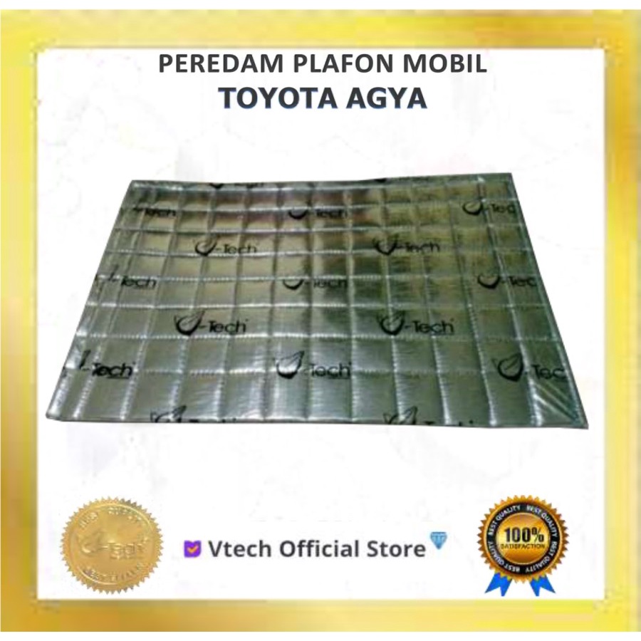 Jual VTECH Peredam Panas Dan Suara Atap Plafon Toyota Agya 2 Lembar