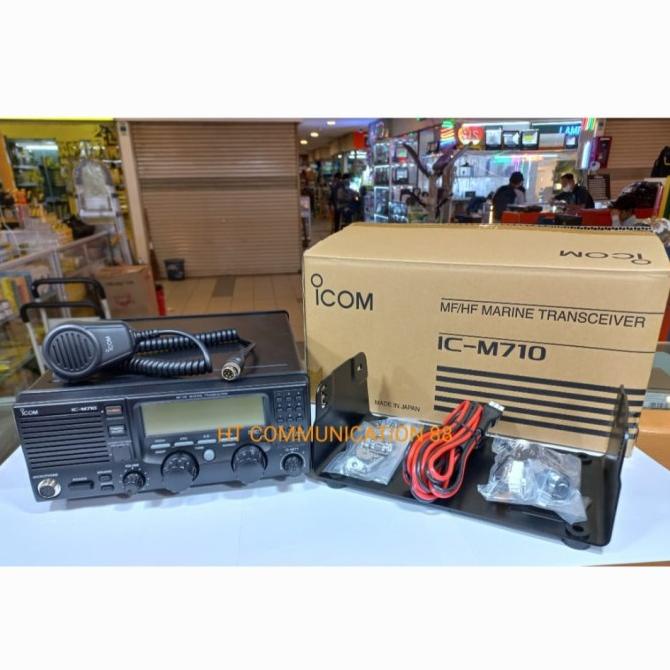 Jual Radio Ssb Icom Ic M710 Mf Hf Marine Transceiver Ic M710 Shopee