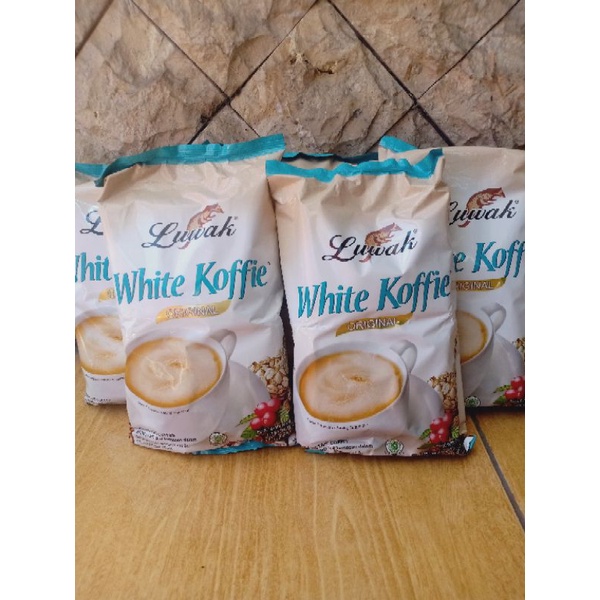 Jual Luwak White Coffe Kemasan Renceng Isi Sachet Shopee Indonesia