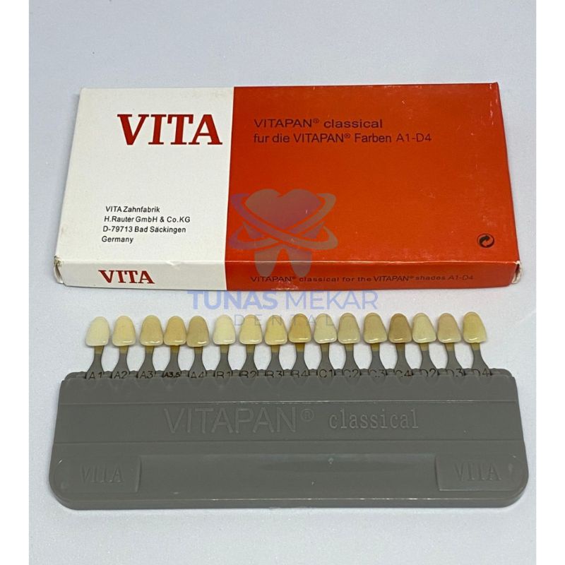 Jual Dental Shade Guide Vita Vitapan Clasiccal Shopee Indonesia