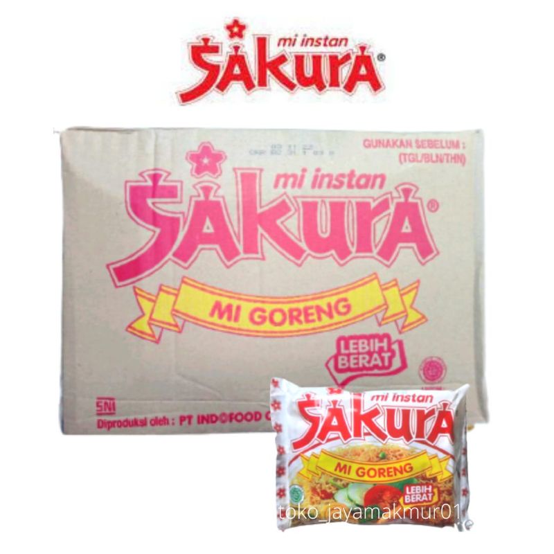 Jual Dus Mie Sakura Goreng Mie Instan Isi Pcs Shopee Indonesia