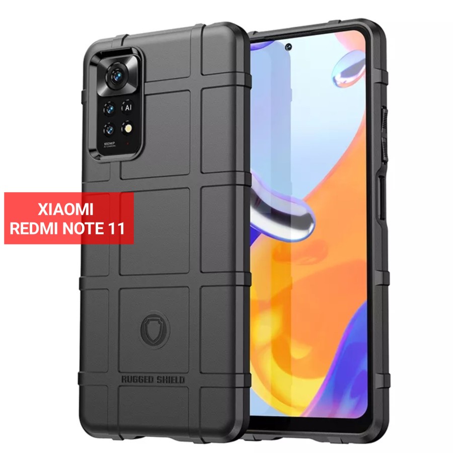 Jual CASE XIAOMI REDMI NOTE 11 RUGGED SHIELD ARMOR ANTI SHOCKPROF