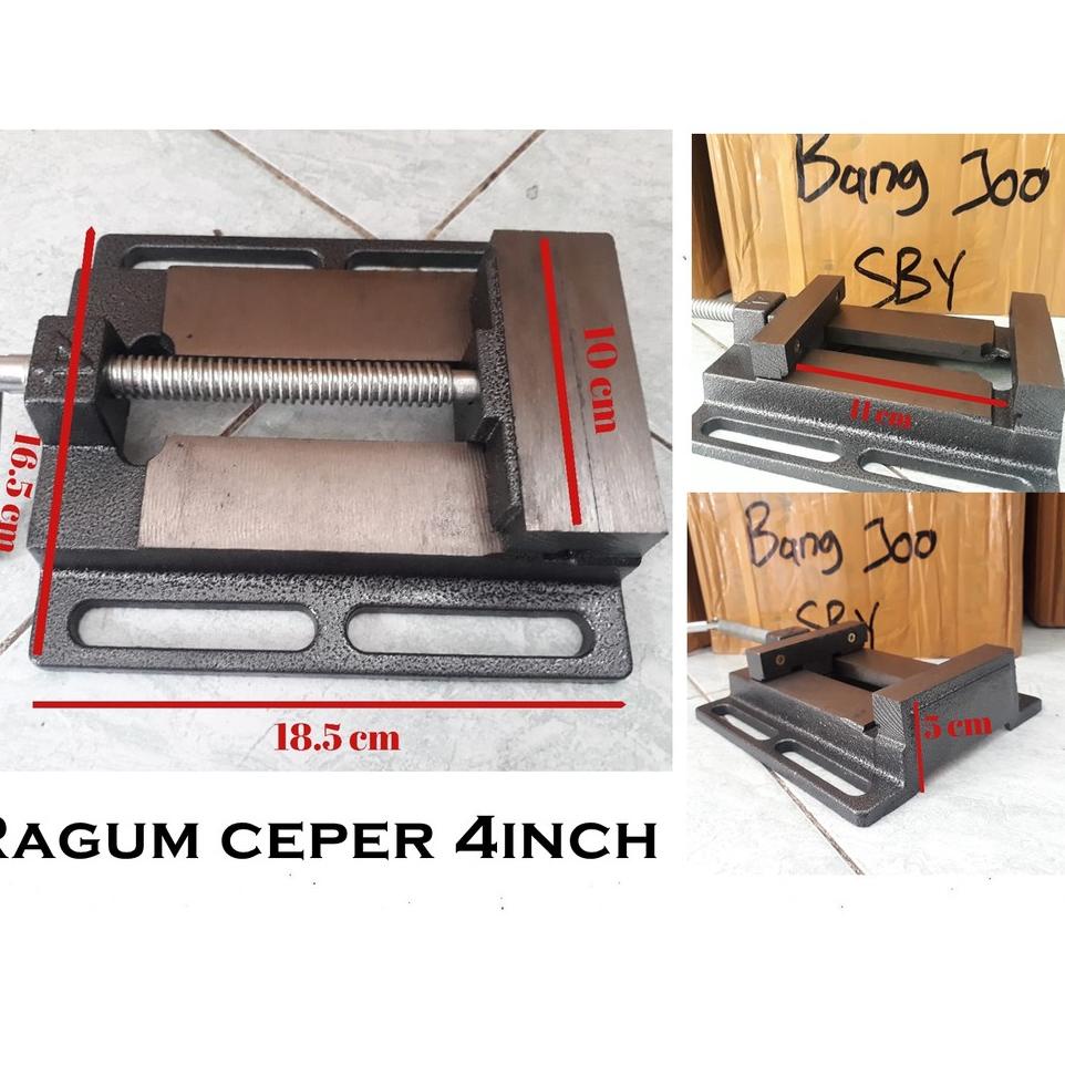 Jual Catok Ceper Inch Ragum Untuk Mesin Bor Duduk Penjepit Klem