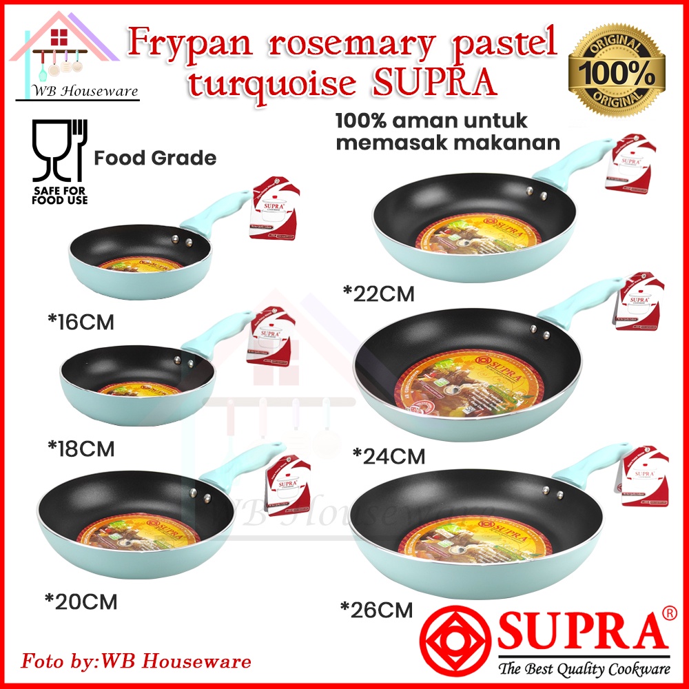 Jual Panci Anti Lengket Supra Fry Pan Rosemary Cm