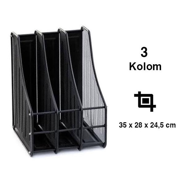 Jual BOX FILE BESI MAGAZINE TRAY BOX FILE MAGAZINE TRAY 3 KOLOM