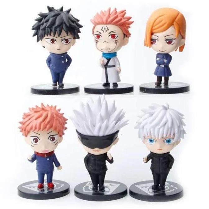 Jual Figure Jujutsu Kaisen Set Sukuna Itadori Megumi Gojo Nobara