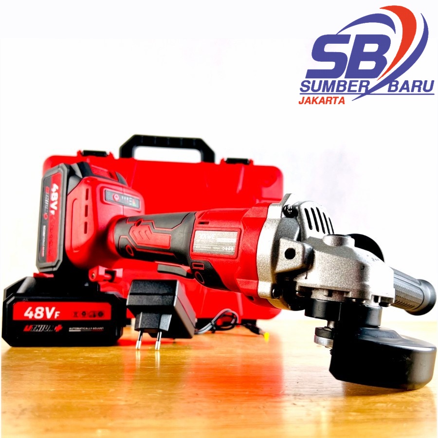 Jual Mesin Gerinda Baterai Cordless Brushless Angle Grinder Gurinda Mdl