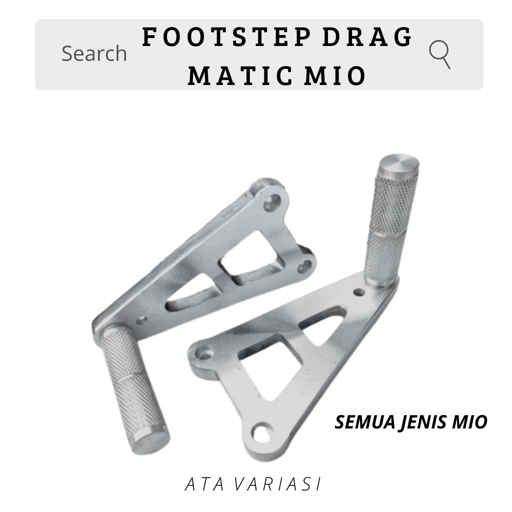 Jual STEP POOSTEP DRAG MIO MATIC YAMAHA UNDERBONE FOOTSTEP Shopee