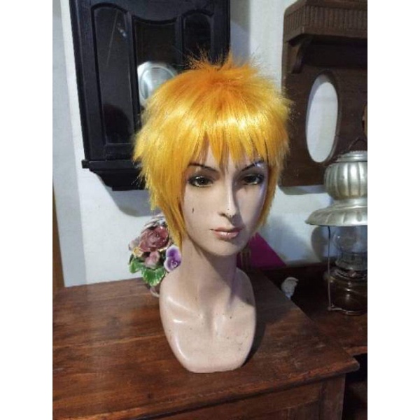 Jual Naruto Uzumaki Wig Cosplay Naruto The Last Boruto Kurosaki Ichigo