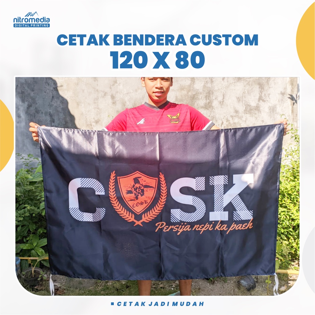 Jual Promo Cetak Bendera X Printing Bendera Kain Bendera