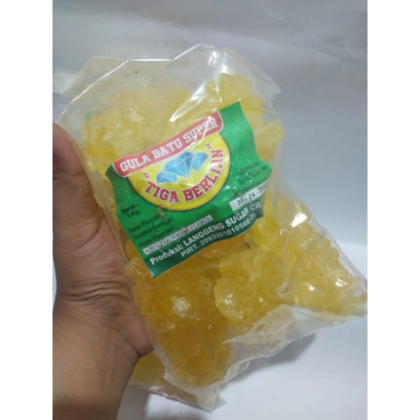 Jual Gula Batu Kuning Kristal Kg Shopee Indonesia