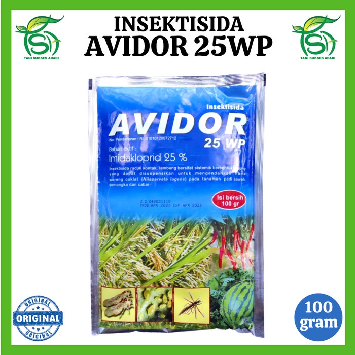 Jual Insektisida Avidor Wp Gram Imidakloprid Obat Kutu Daun