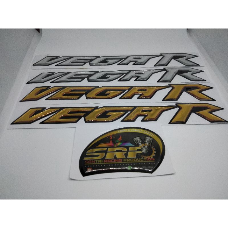 Jual Stiker Emblem Timbul Yamaha Vega R Chrome Shopee Indonesia