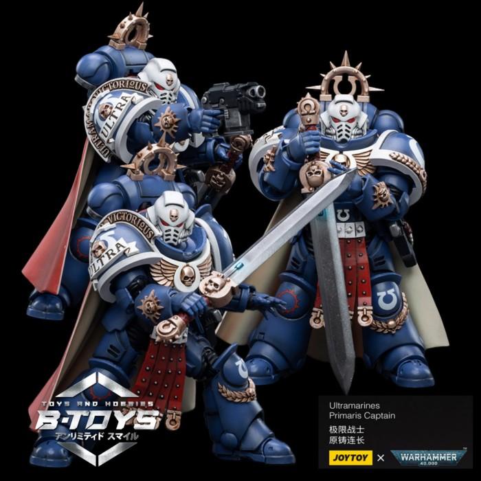 Jual Joytoy Warhammer Ultramarines Primaris Captain Jt Joy Toy