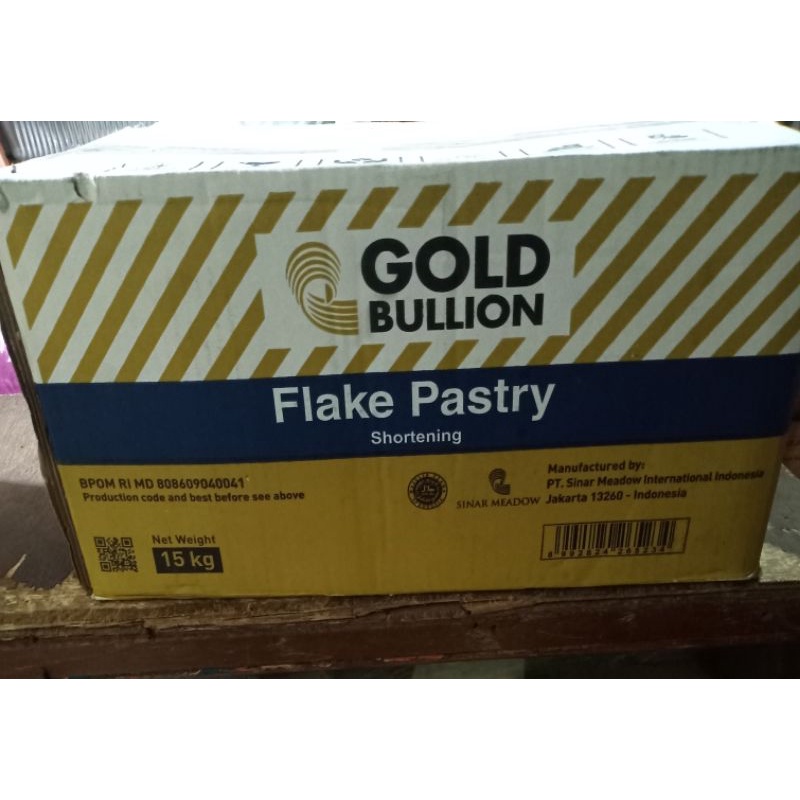 Jual Gold Bullion Flake Pastry Kg Korsvet Corsvet Shortening Lipat