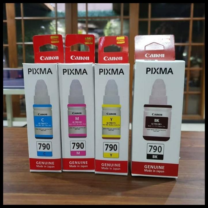 Jual Tinta Canon Pixma Gl 790 Original 1 Set G1000 G1010 G2010 G3010