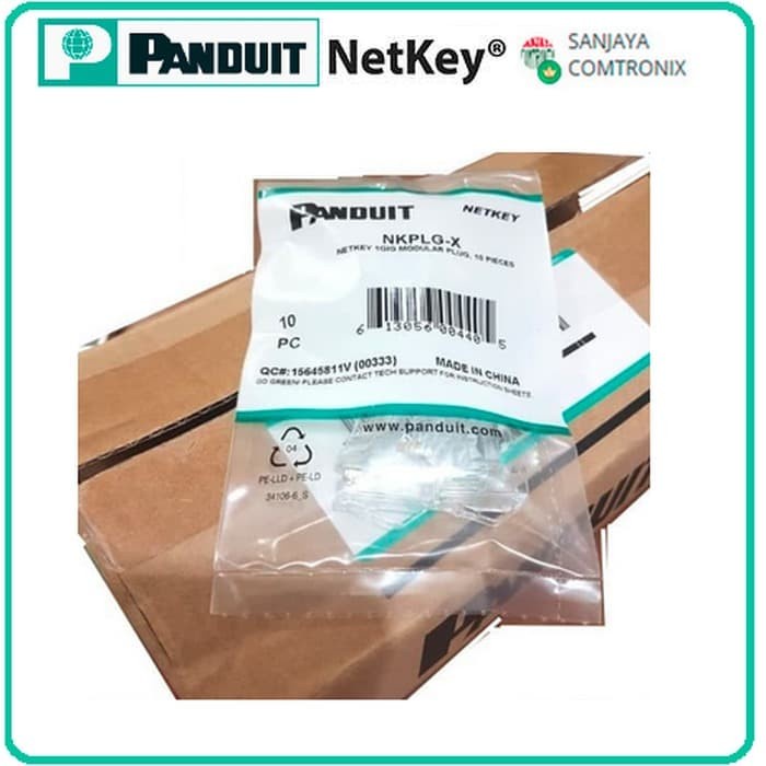 Jual Panduit Netkey Nkplg X Connector Utp Rj For Cat E Cat