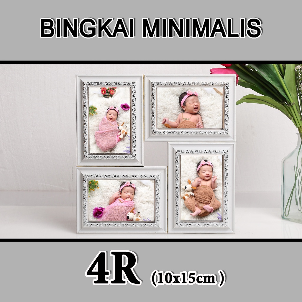 Jual FRAME PIGURA FIGURA BINGKAI MOTIF KLASIK 4R KOLASE Shopee