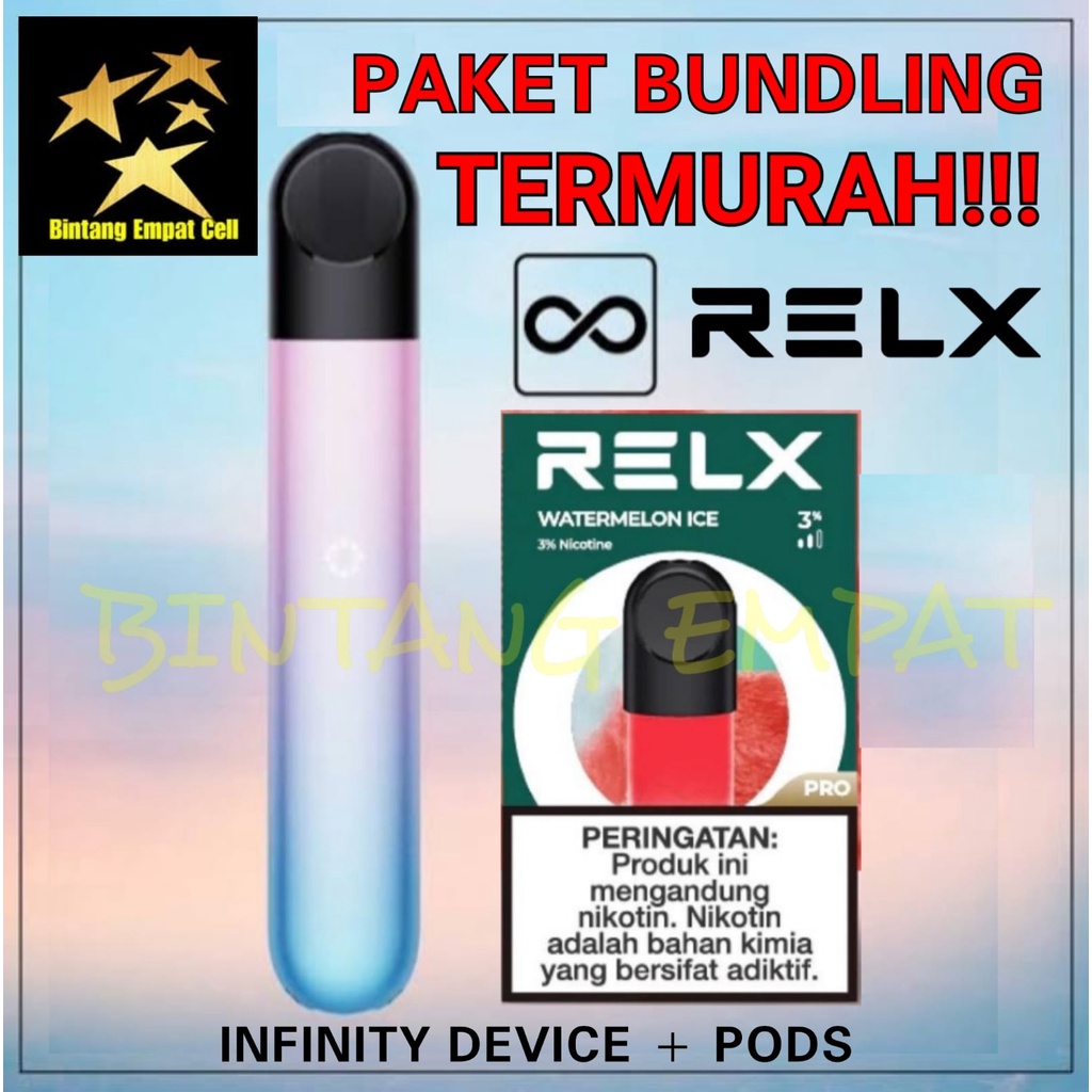 Jual RELX INFINITY BUNDLING ESSENTIAL BUNDLING STARTER PACK SIAP