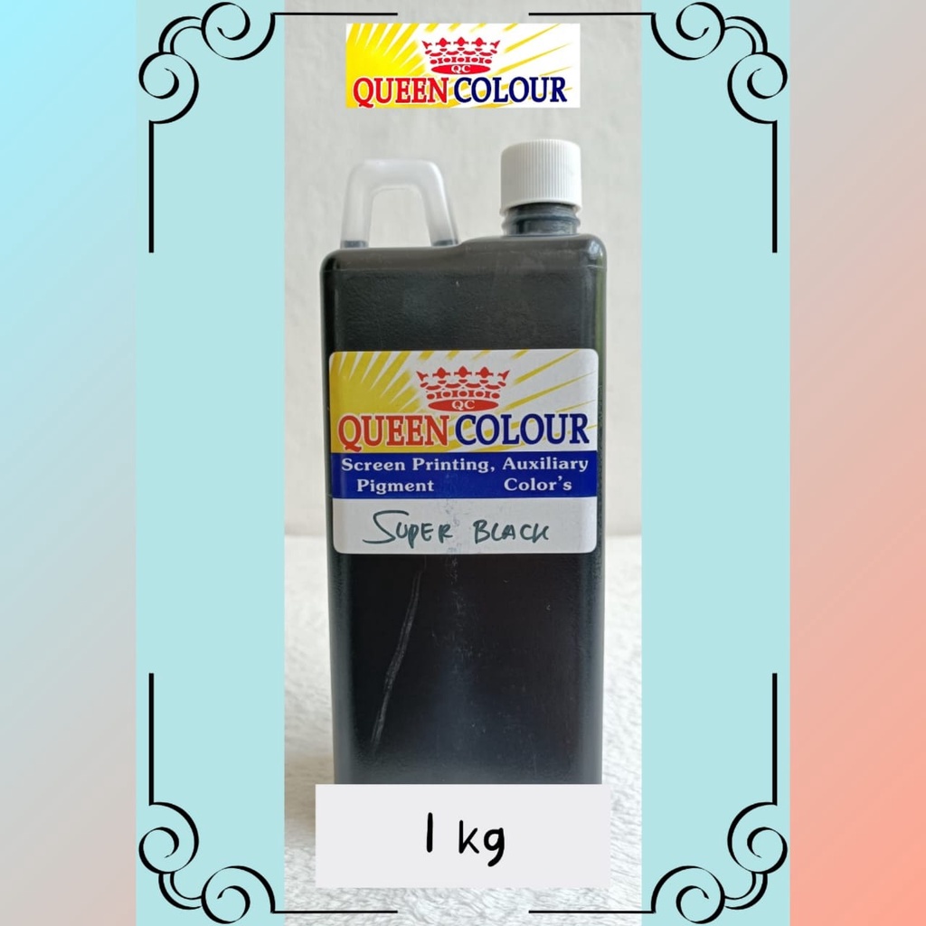 Jual Biang Pigment Warna Sablon SUPER BLACK 1kg 500g 100g Shopee