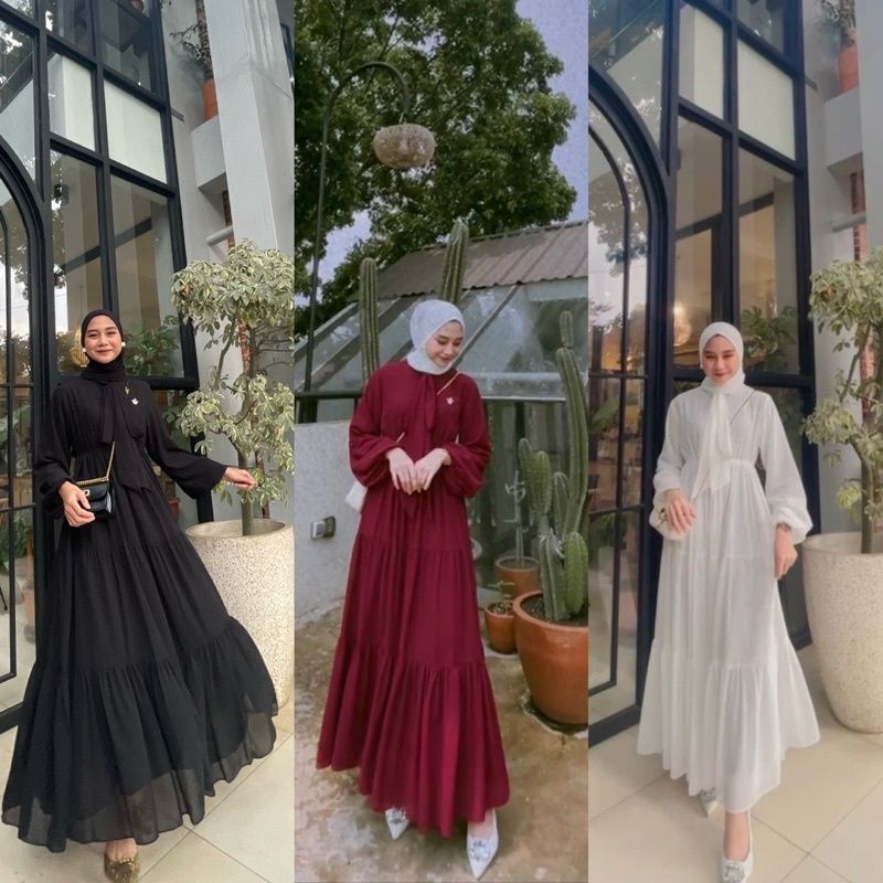 Jual Amanda Dress Label Madani Shopee Indonesia