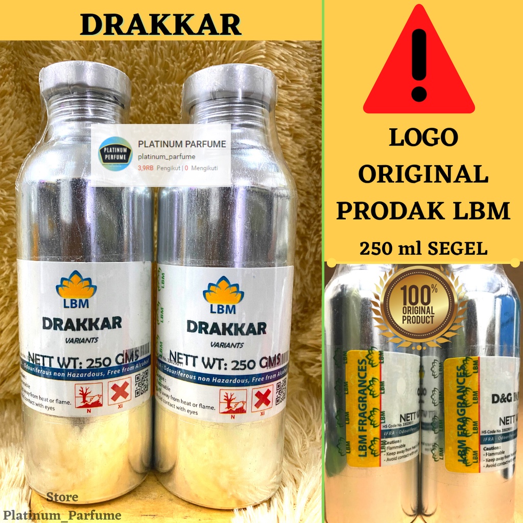 Jual Bibit Parfum Drakkar Ml Segel Drakar Alrehab Original Bibit