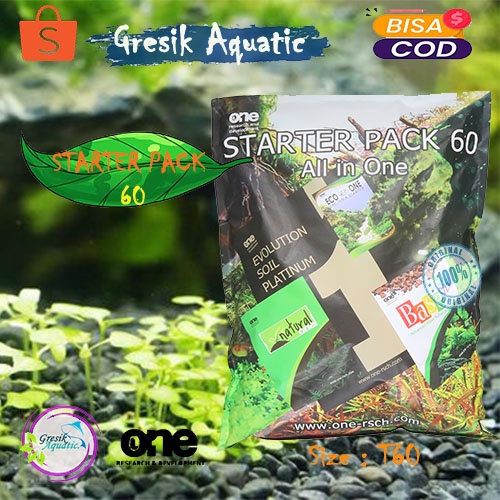 Jual Starter Pack Starterpack 60 Tank 60 Paket Lengkap Media