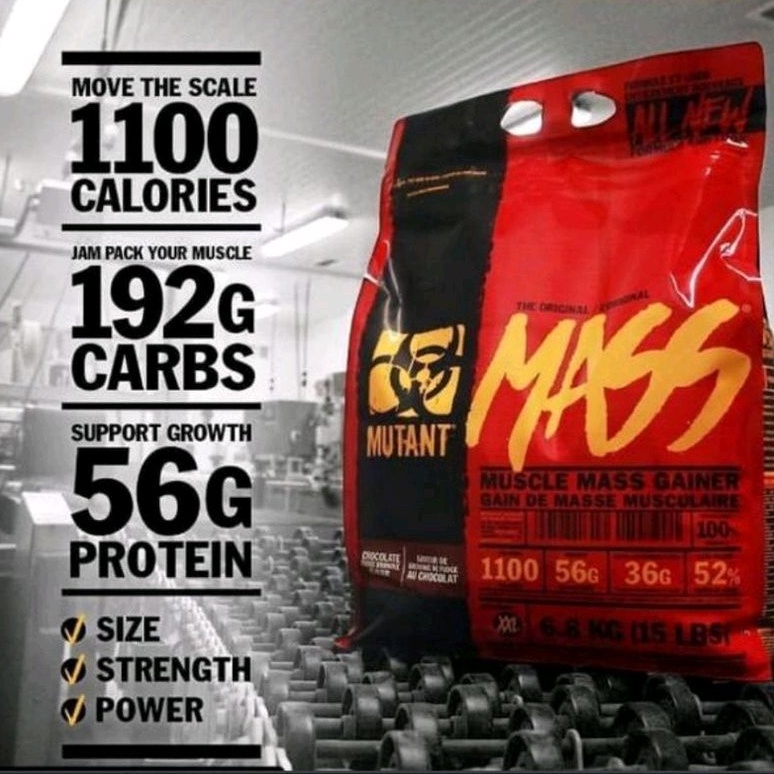 Jual Mutant Mass 15LB Mutan Mass Gainer Menaika Berat Badan Massa