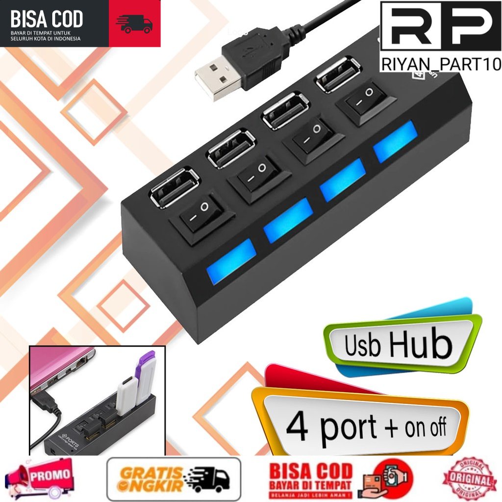 Jual Usb Hub Port On Off Shopee Indonesia