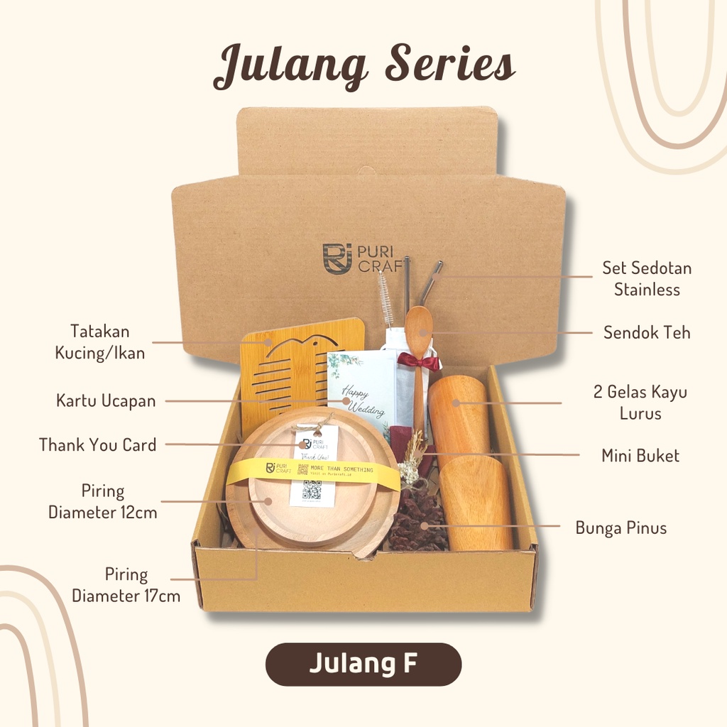 Jual JULANG Series Kado Pernikahan Kado Nikahan Hampers Wedding