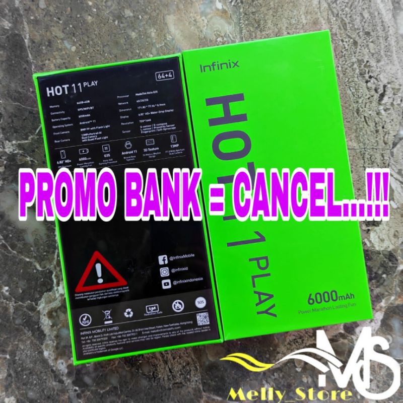 Jual Infinix Hot 11 Play Ram 4GB Shopee Indonesia