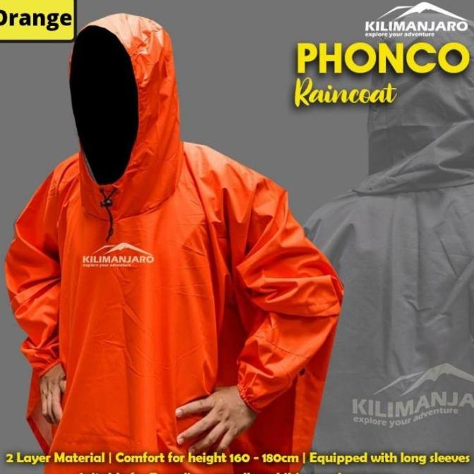 Jual Jas Hujan Ponco Poncho Multifungsi Kilimanjaro Bivak Flysheet