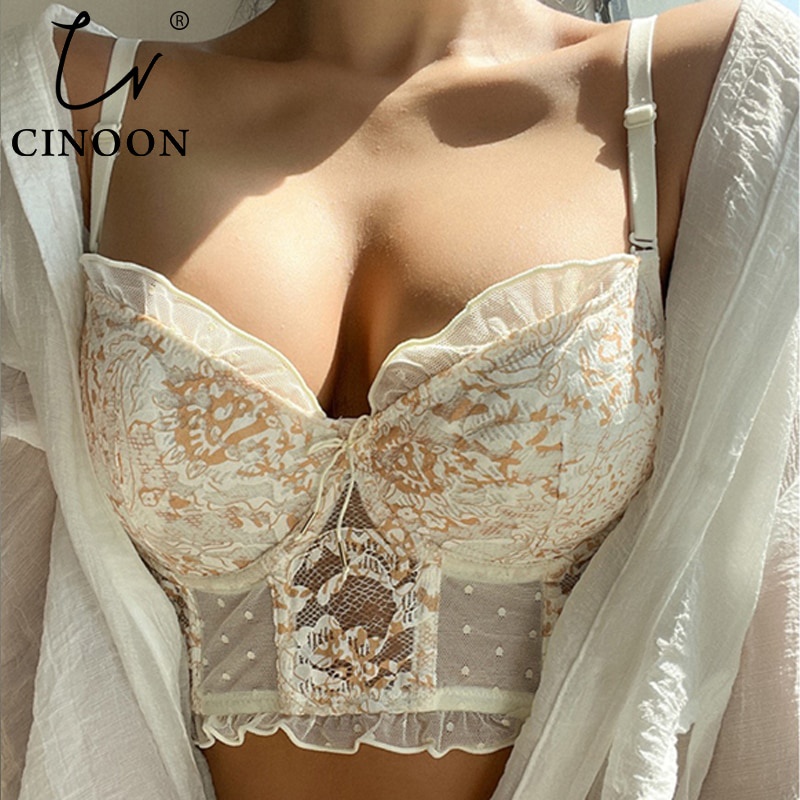 Jual Preorder Cinoon Set Lingerie Bordir Prancis Pakaian Dalam Renda