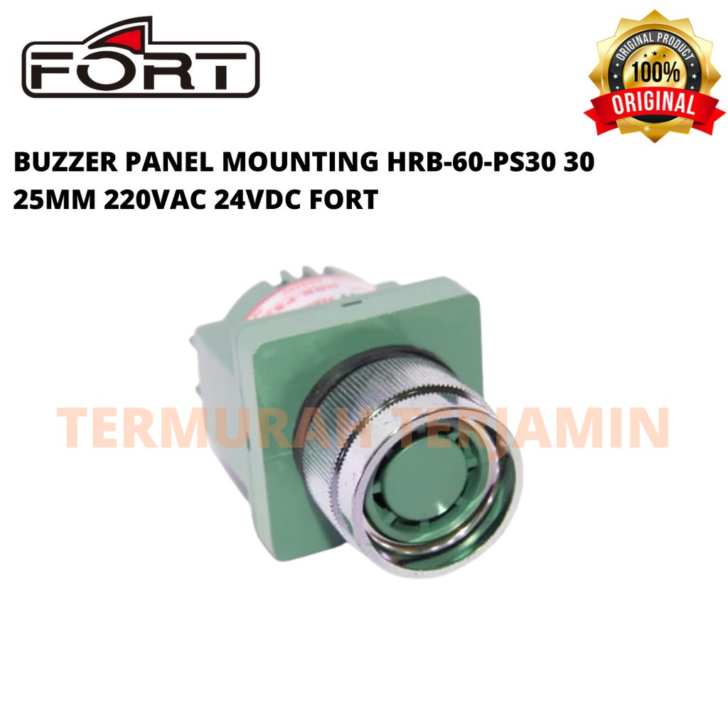 Jual Buzzer Panel Mounting Hrb Ps Mm Vac Vdc Fort