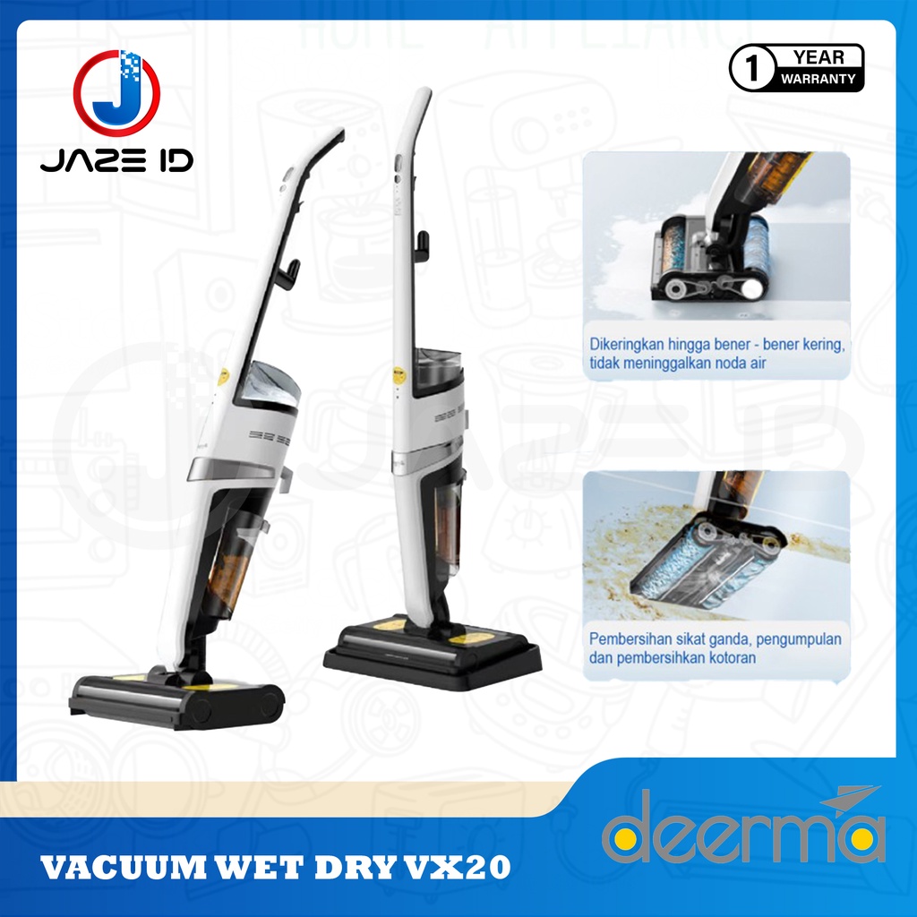 Jual Deerma Vacuum Cleaner Vx Pel Wet And Dry Penyedot Debu Mop Basah