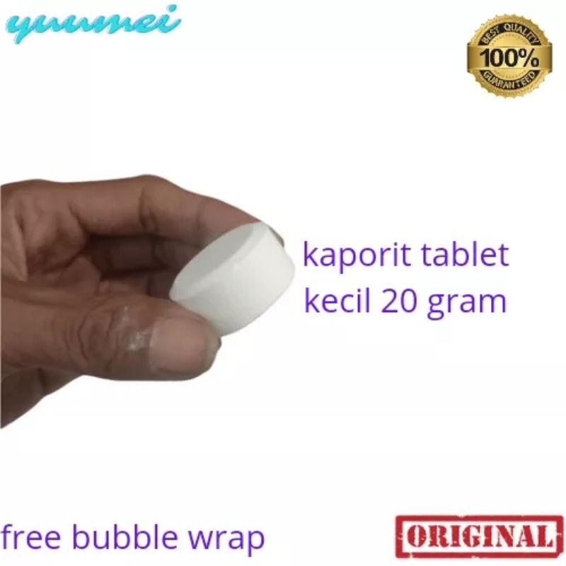 Jual Kaporit Tablet Kecil 20 Gram 90 Water Treatment Penjernih Air