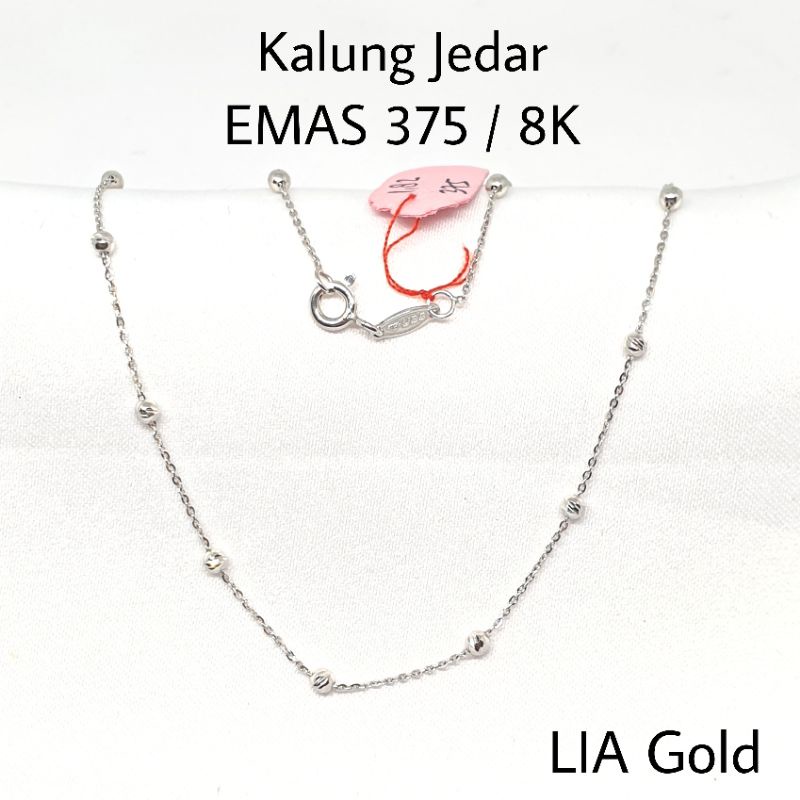 Jual Kalung Jedar Korean Style EMAS ASLI Kadar 375 8K TOKO MAS LIA