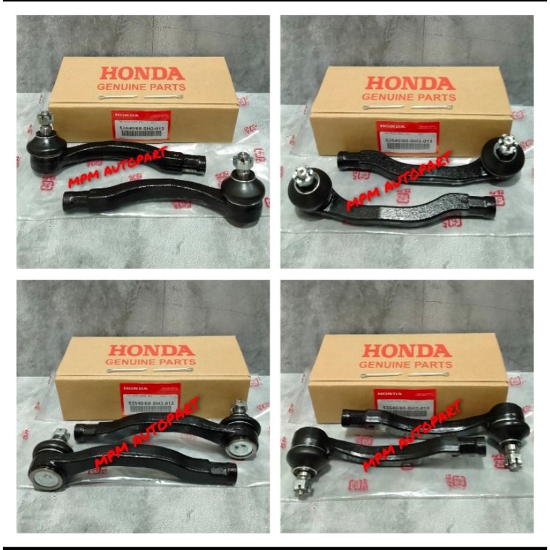 Jual Tie Rod End Honda Civic Nova Lx Grand Civic Genio Estilo Ferio Crv