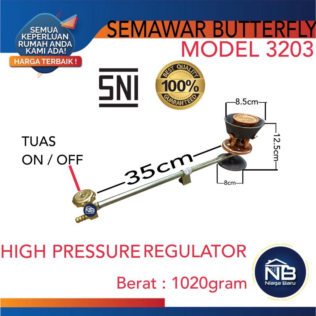 Jual KOMPOR GAS SEMAWAR BUTTERFLY NO 203 Shopee Indonesia