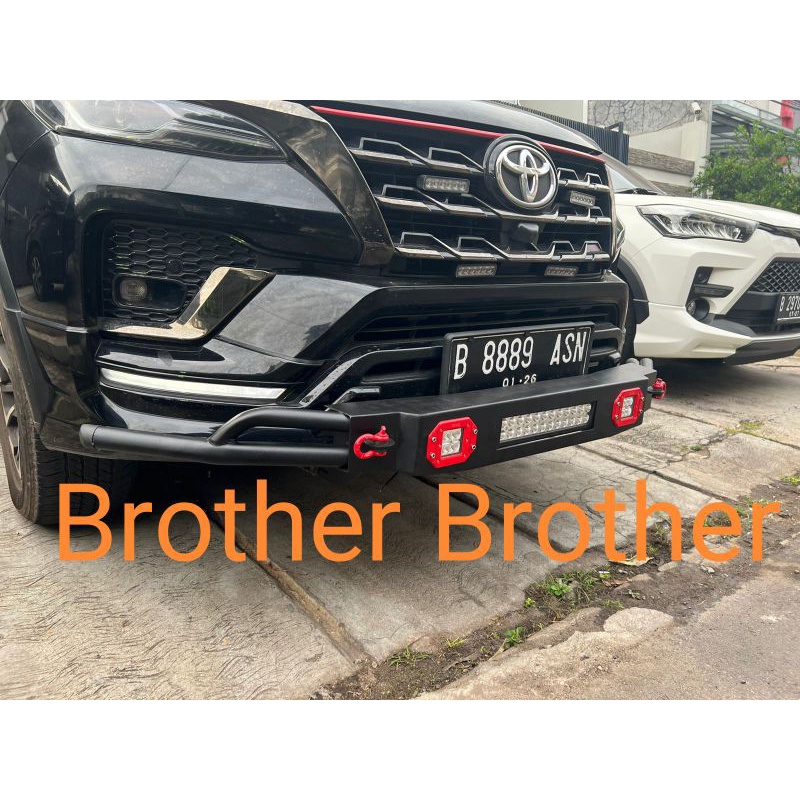 Jual Tanduk Depan Bumber Overland Over Road All New Fortuner GR Innova