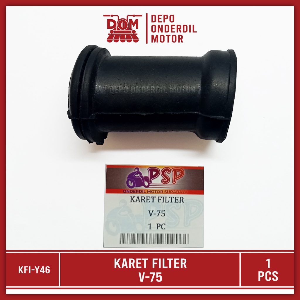 Jual Karet Filter V 75 PSP Joint Sambungan Karbu Karburator Ke