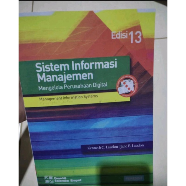 Jual Full Bab Sistem Informasi Manajemen Edisi Kenneth Laudon